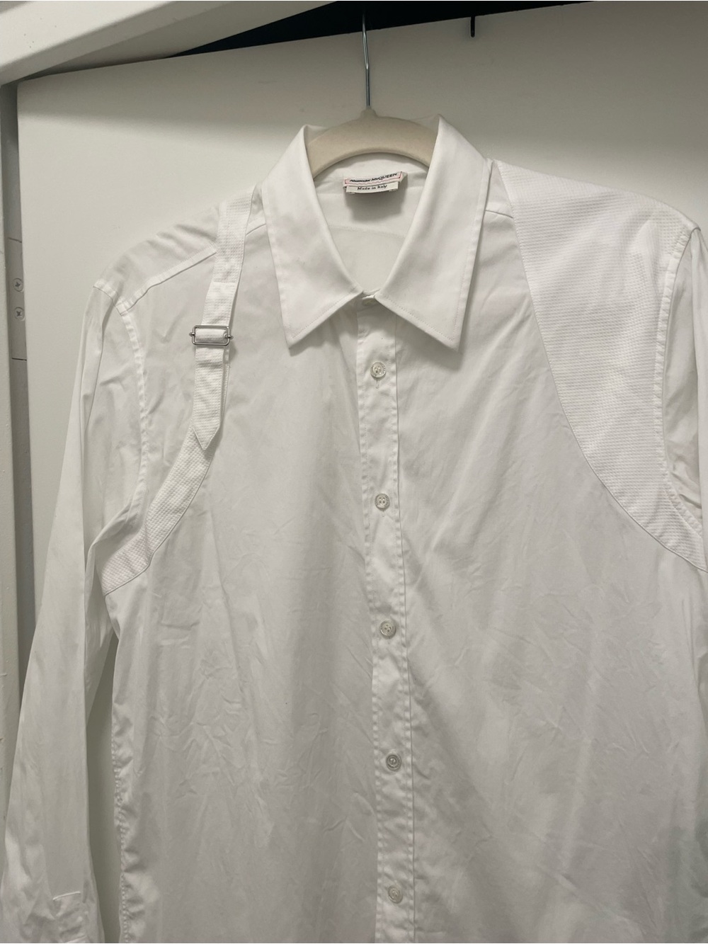 Alexander McQueen T bar harness Men's  Shirt